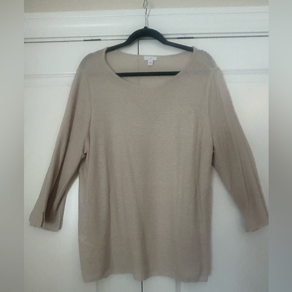 J. Jill Tan Tunic Top